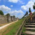 The ramparts of the medieval town of Provins