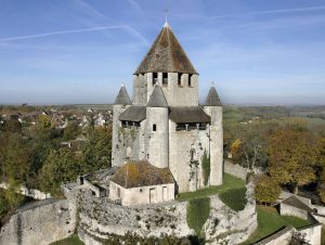 The Cesar Tower, historical monument of the medieval town of Provins