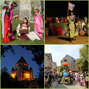 Photos for press of the events of the medieval town of Provins