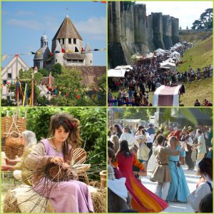 Photos for press of the Medieval Festival of Provins