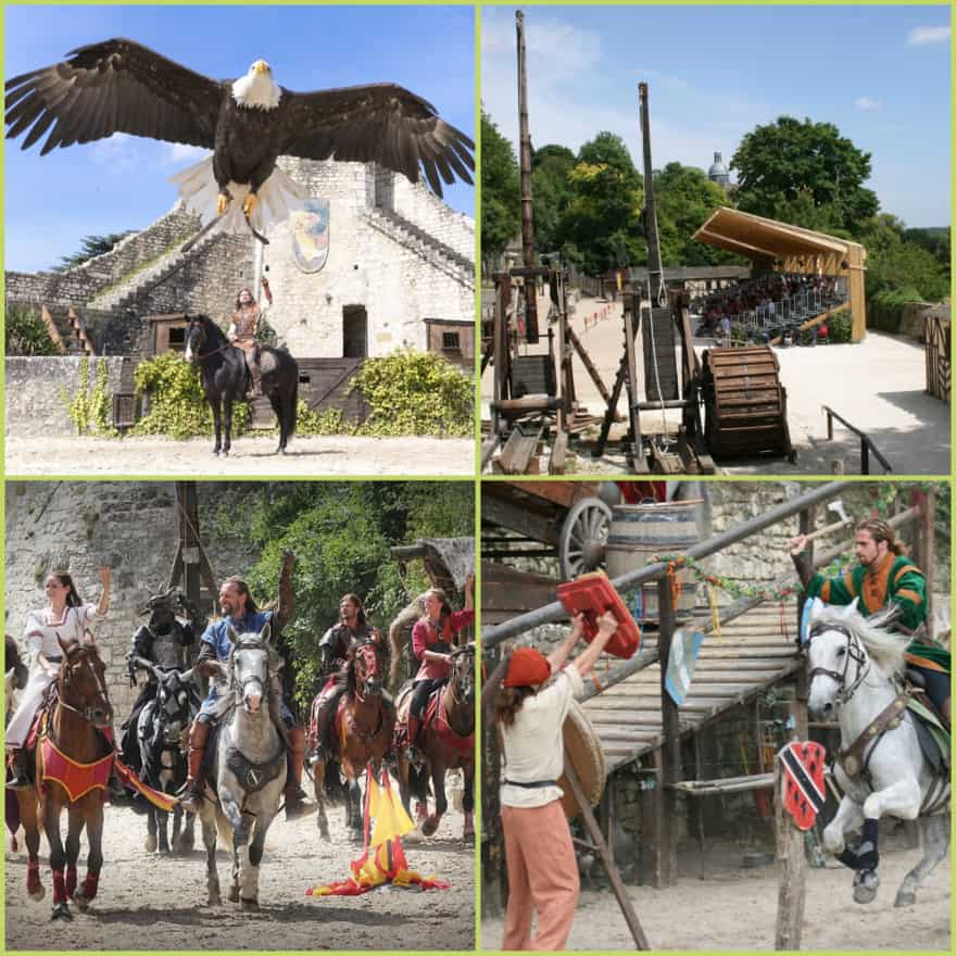 Photos for press of the historical shows of the medieval town of Provins