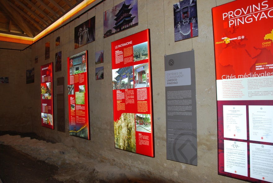 Inauguration de l'espace Pingyao au Prieuré Saint-Ayoul de Provins