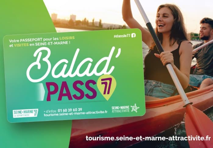 La Carte Balad'Pass 77 de Seine-et-Marne Attractivité