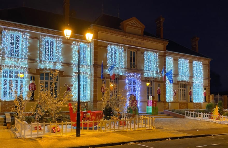 Christmas Market in Bray-sur-Seine, close to Provins
