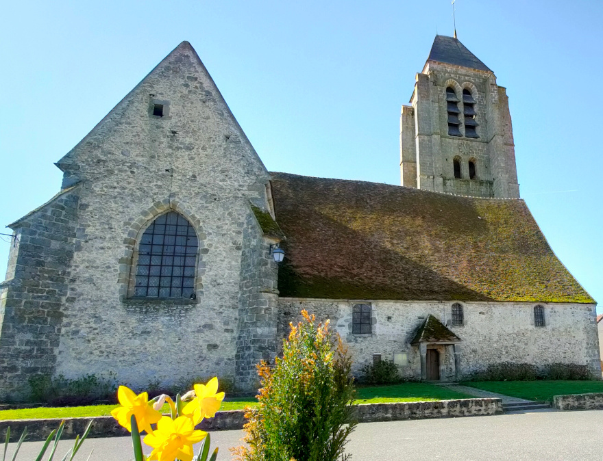 Saint-Martin church of Sourdun, in the Provinois, Provins region