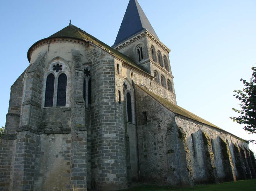 Saint-Pierre church of Beauchery-Saint-Martin, in the Provinois, Provins region