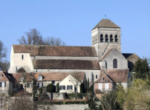 Church of Saint-Loup-de-Naud, "Village de Caractère" in the Provinois, region of Provins