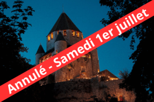 Annulation Lueurs du Temps du samedi 1er juillet