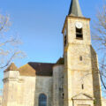 Sainte-Croix church of Bray-sur-Seine, in the Bassée-Montois, Provins region