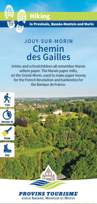 Chemin des Gailles, hiking in the Valleys of the 2 Morin, Provins region