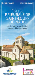 Brochure de l'église prieurale de Saint-Loup-de-Naud, proche de Provins