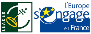 Logo LEADER (Liaison entre Actions de Développement de l’Économie Rurale) 
