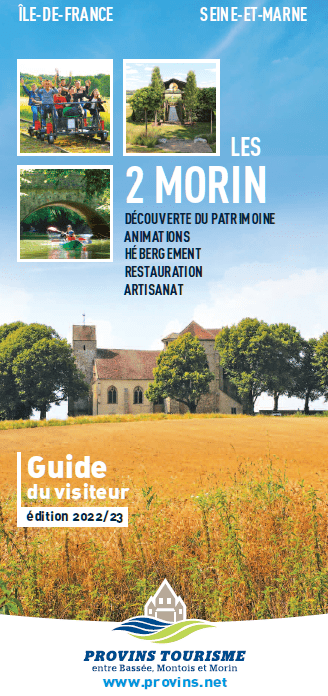 Brochure Guide du Visiteur des 2 Morin, région de Provins