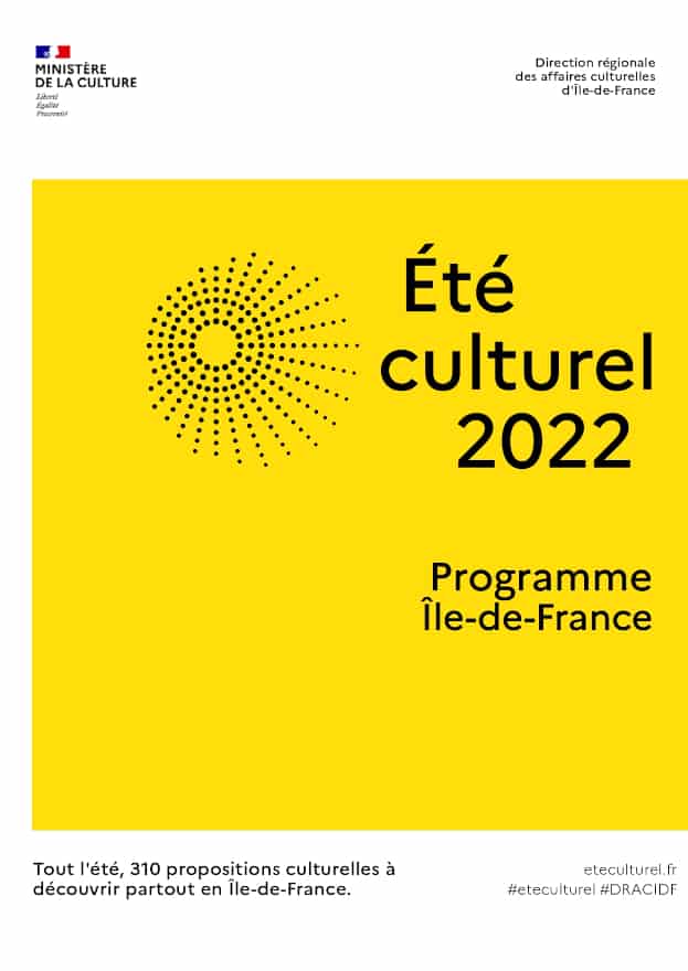 Programme été culturel 2022 en Île-de-France