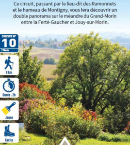 Les Ramonnets-Montigny, randonnée pédestre dans les Vallées des 2 Morin, région de Provins