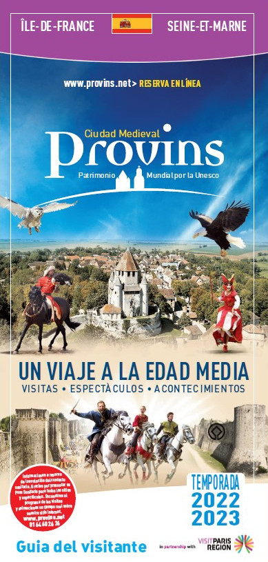 Brochure Visitor's Guide of Provins in Spanish