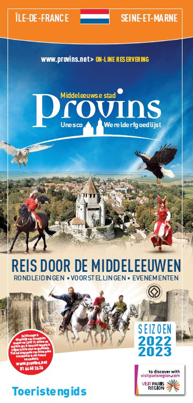 Brochure Guide du Visiteur de Provins en Néerlandais