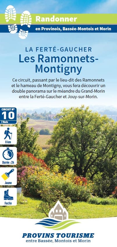 Les Ramonnets-Montigny, randonnée pédestre dans les Vallées des 2 Morin, région de Provins