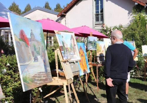 Le Tournoi de Chevalets, concours d'arts plastiques pour artistes amateurs, adultes et enfants, à Provins