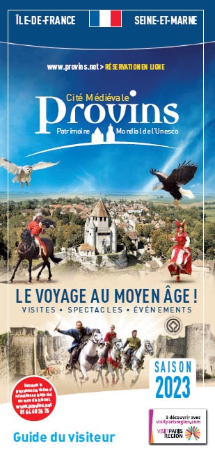 Brochure Visitor's Guide of Provins in French