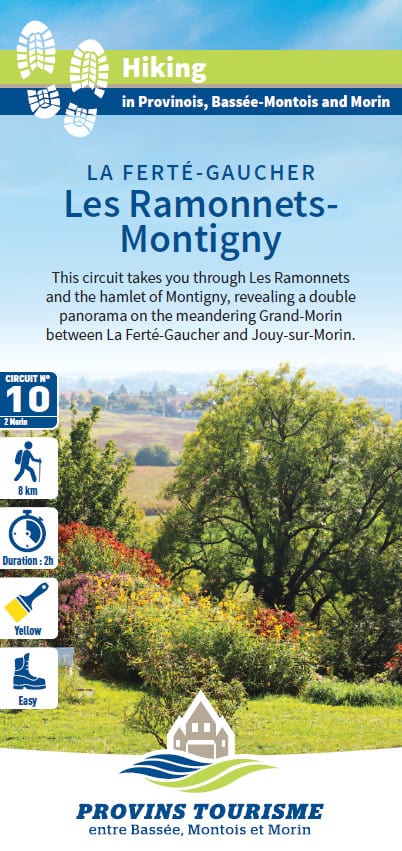 Les Ramonnets-Montigny, hiking in the Valleys of the 2 Morin, Provins region