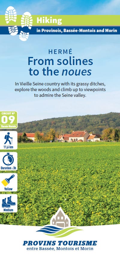 From solines to the noues, hiking in the Bassée-Montois, Provins region