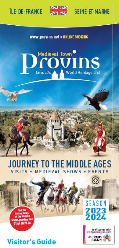 Brochure Visitor's Guide of Provins in English