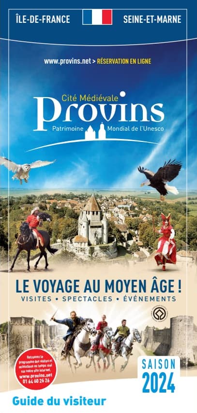 Brochure Guide du Visiteur de Provins en Français