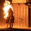 Fire Horses, night equestrian show during the event "Provins by Candlelight"
