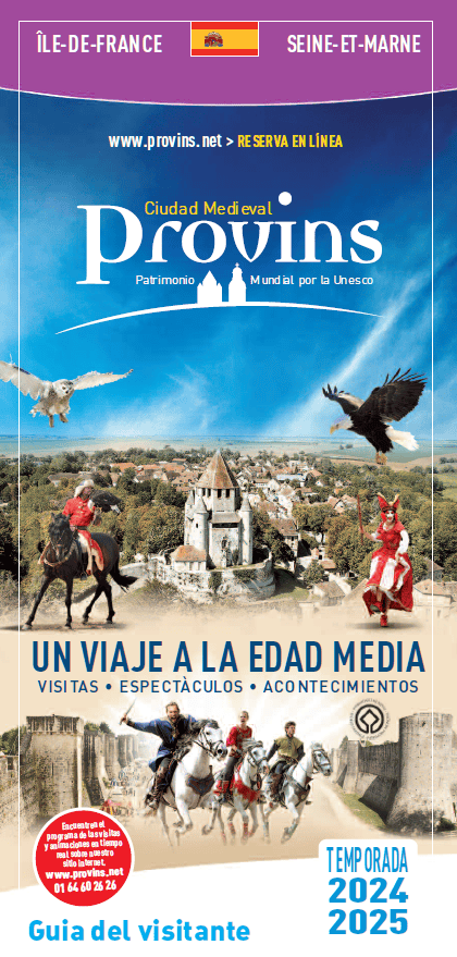 Brochure Guide du Visiteur de Provins en Espagnol