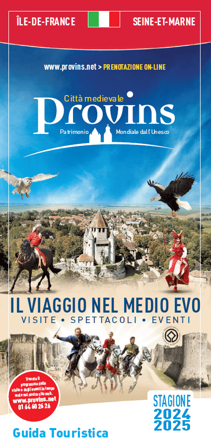 Brochure Guide du Visiteur de Provins en Italien