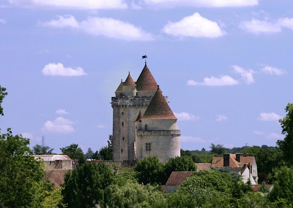 Castle of Blandy-les-Tours, close to Provins