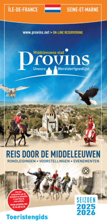 Brochure Guide du Visiteur de Provins en Néerlandais