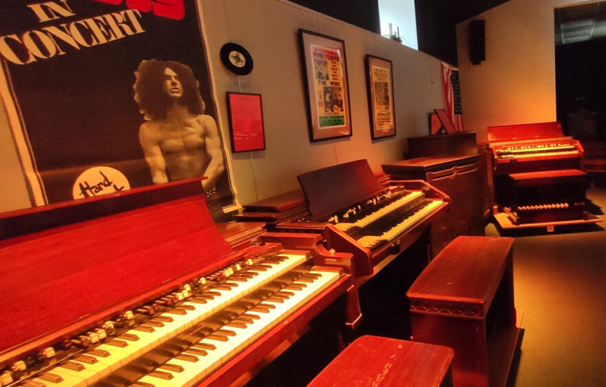 Maison des Mélodies, musée privé consacré à l'instrument de musique orgue Hammond, proche de Provins