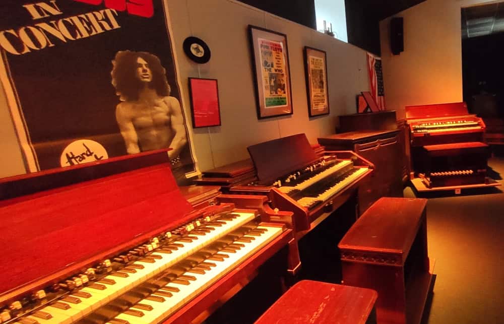 Maison des Mélodies, musée privé consacré à l'instrument de musique orgue Hammond, proche de Provins