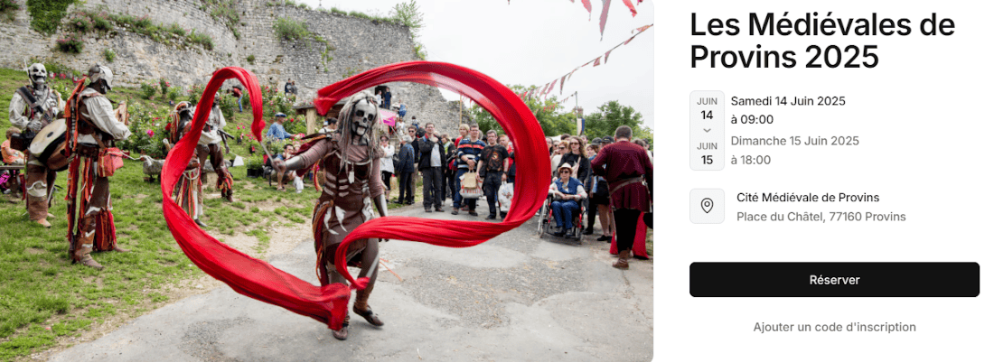 Les Médiévales de Provins, plus grande fête médiévale de France
