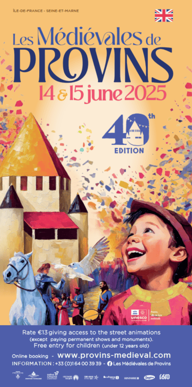 The 40th Médiévales de Provins, 14 and 15 June 2025!