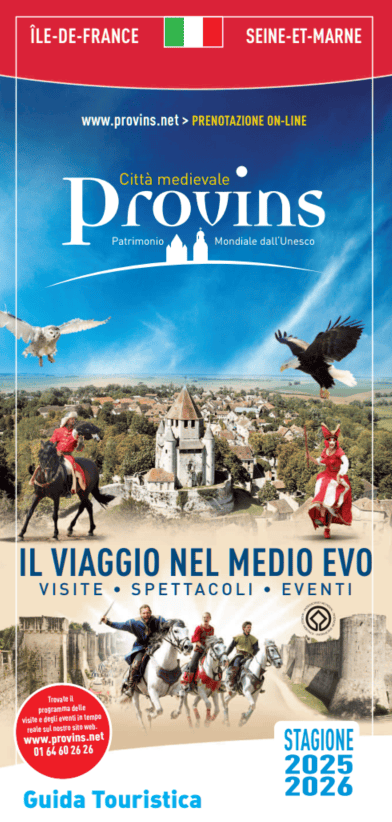 Brochure Guide du Visiteur de Provins en Italien